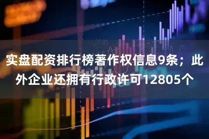 实盘配资排行榜著作权信息9条；此外企业还拥有行政许可12805个