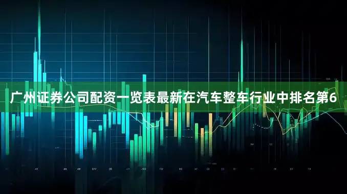 广州证券公司配资一览表最新在汽车整车行业中排名第6