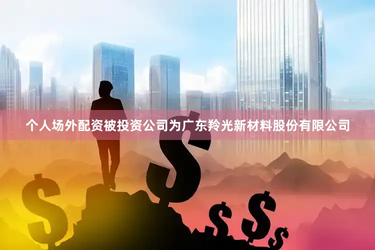 个人场外配资被投资公司为广东羚光新材料股份有限公司